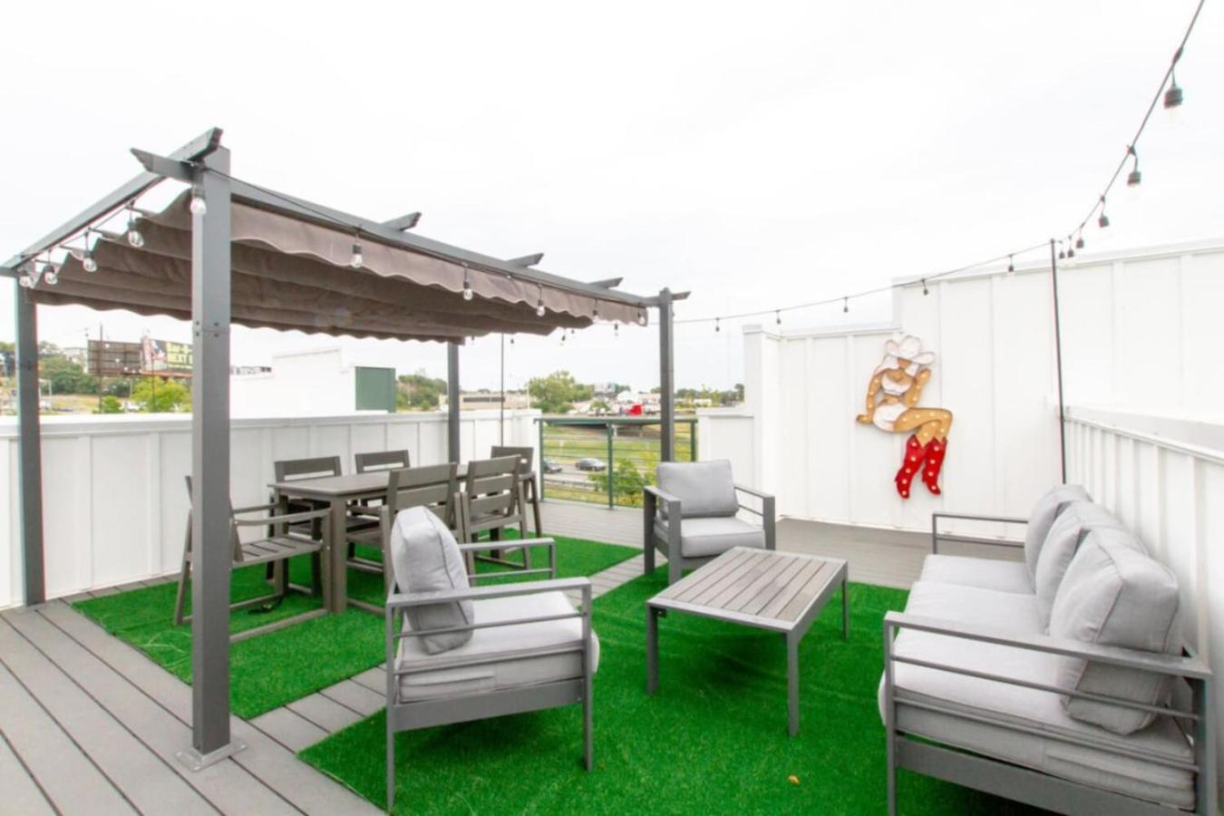 Skyline Serenity Rooftop Patio With Ping Pong Villa Nashville Dış mekan fotoğraf