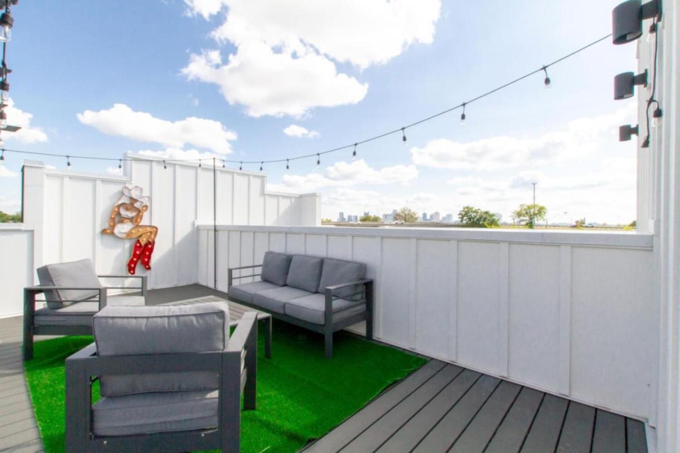 Skyline Serenity Rooftop Patio With Ping Pong Villa Nashville Dış mekan fotoğraf