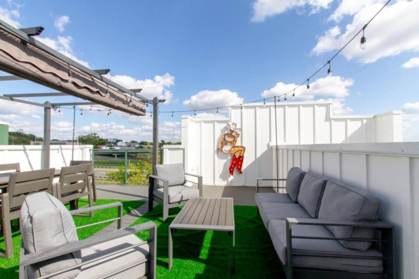 Skyline Serenity Rooftop Patio With Ping Pong Villa Nashville Dış mekan fotoğraf